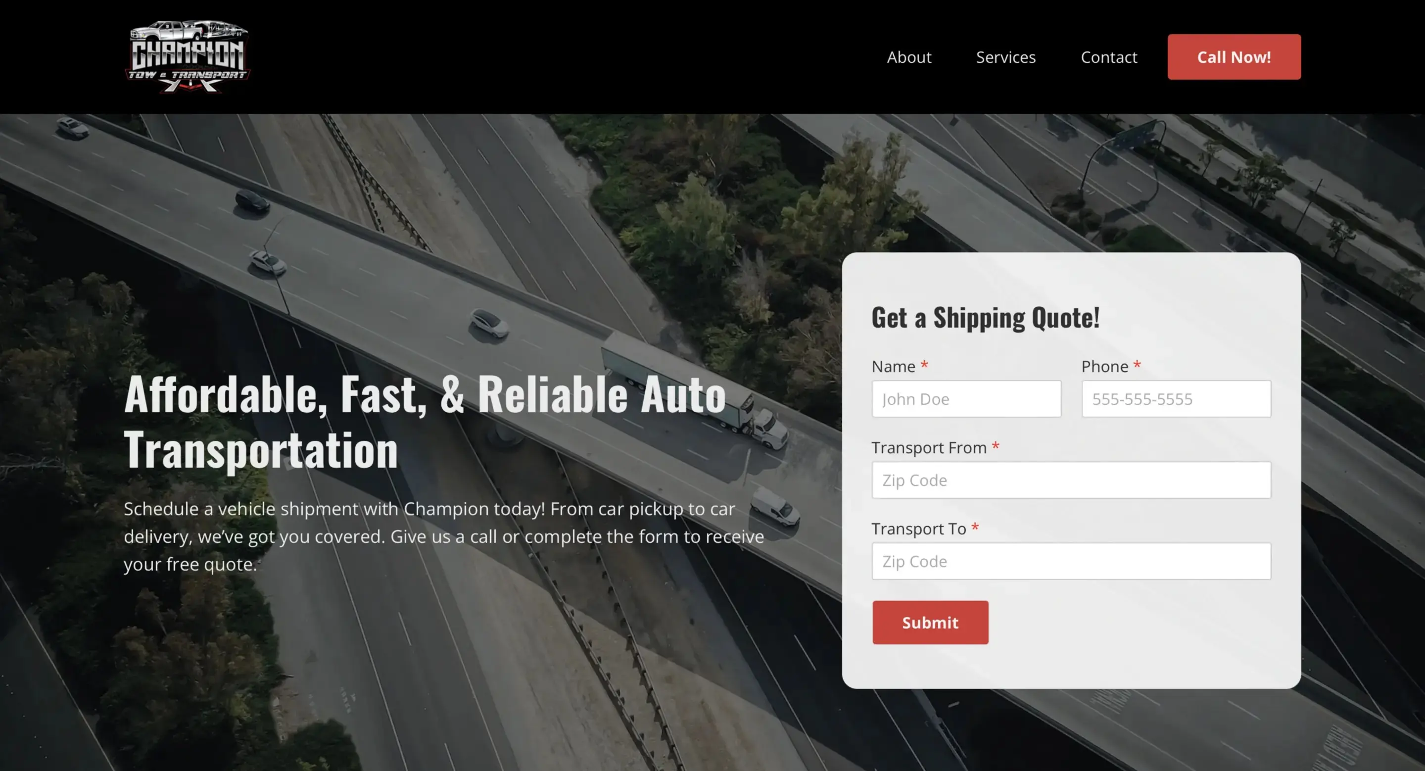 championtowandtransport.com